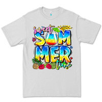 Dove Grey summer time Premium Tee - CowhideDigitalArt