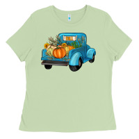 Matcha fall truck Ladies Tee - Artiststas