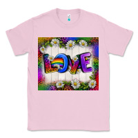 Bubblegum Pink Western Love LGBTQ Tumbler Classic Tee - BundleAndBundleShop