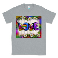Heather Grey Western Love LGBTQ Tumbler Classic Tee - BundleAndBundleShop