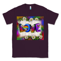 Plum Western Love LGBTQ Tumbler Classic Tee - BundleAndBundleShop
