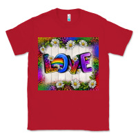 Red Western Love LGBTQ Tumbler Classic Tee - BundleAndBundleShop