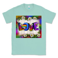 Seafoam Western Love LGBTQ Tumbler Classic Tee - BundleAndBundleShop