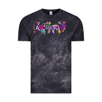 Cloud Black Valentine Laboratory Vintage Tee - CowhideDigitalArt
