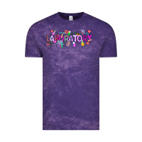 Cloud Purple Valentine Laboratory Vintage Tee - CowhideDigitalArt