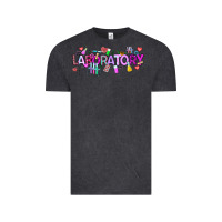 Vintage Black Valentine Laboratory Vintage Tee - CowhideDigitalArt