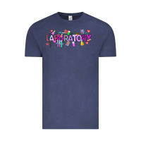 Vintage Denim Valentine Laboratory Vintage Tee - CowhideDigitalArt