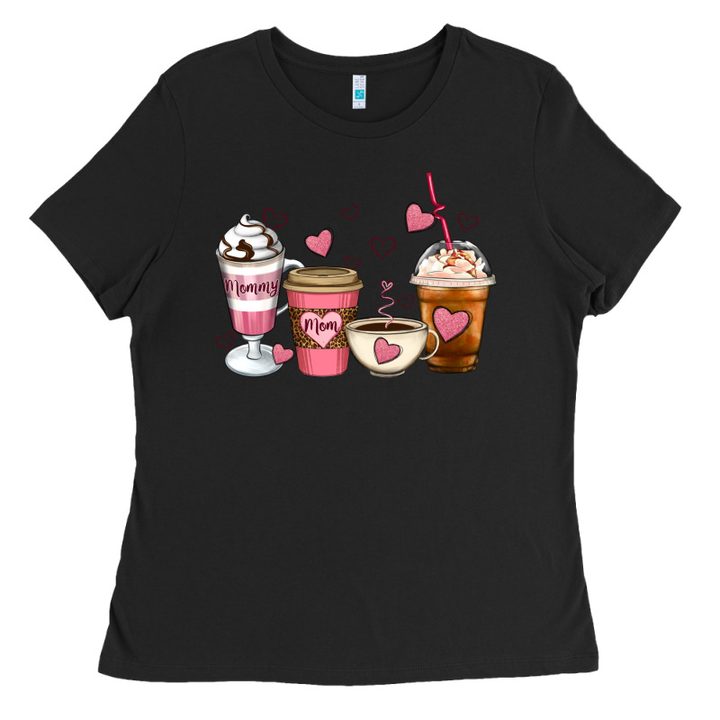 Mommy Coffee Ladies Tee by Artiststas | Teevron