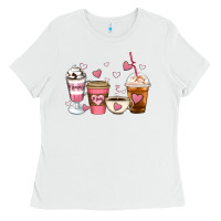 White Mommy coffee Ladies Tee - Artiststas