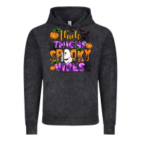 Vintage Black thick thighs spooky vibes Vintage Hoodie - AdoDesignShop