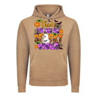 Vintage Coffee thick thighs spooky vibes Vintage Hoodie - AdoDesignShop