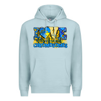 Blue Mist love doesn't count chromosomes Premium Hoodie - AdoDesignShop