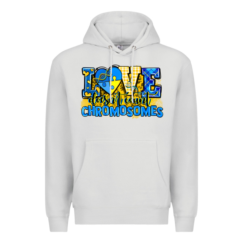 Love Doesn't Count Chromosomes Premium Hoodie by AdoDesignShop | Teevron