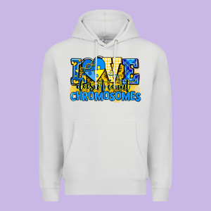 Love Doesn't Count Chromosomes Premium Hoodie Designed By Adodesignshop