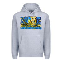 Heather Grey love doesn't count chromosomes Premium Hoodie - AdoDesignShop