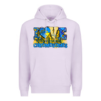 Lilac love doesn't count chromosomes Premium Hoodie - AdoDesignShop
