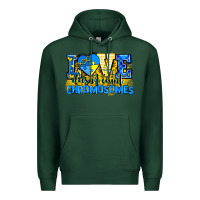 Sports Green love doesn't count chromosomes Premium Hoodie - AdoDesignShop