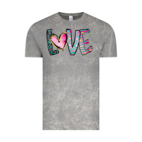 Cloud Rock Valentine Love Vintage Tee - CowhideDigitalArt