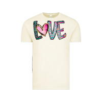 Vintage Arctic Valentine Love Vintage Tee - CowhideDigitalArt