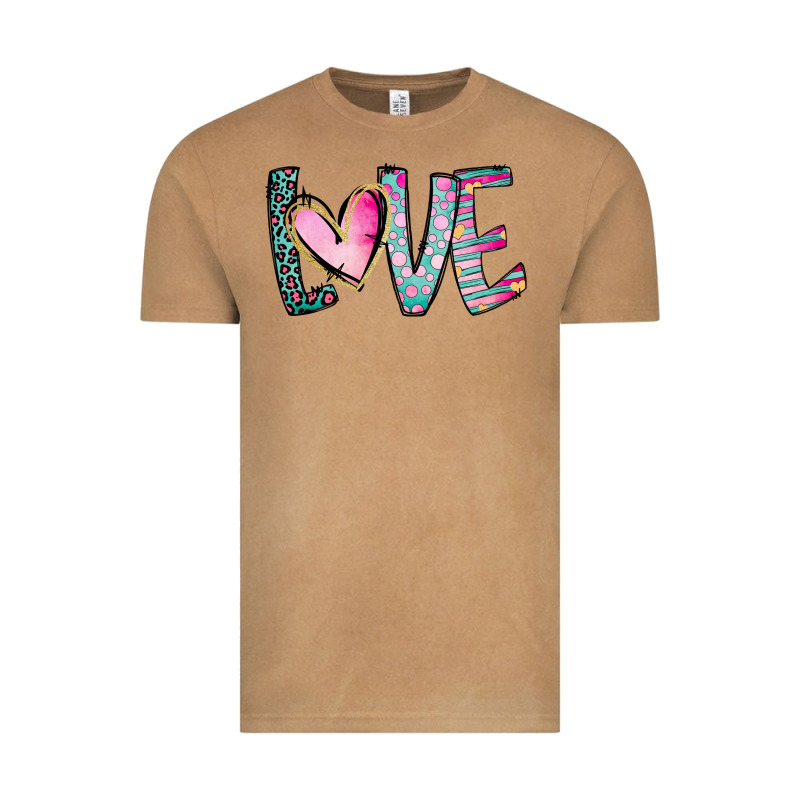 Valentine Love Vintage Tee by CowhideDigitalArt | Teevron