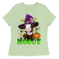 Matcha moody cow Ladies Tee - Artiststas