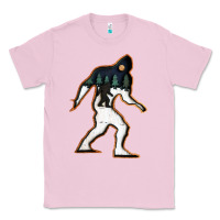Bubblegum Pink bigfoot wood layered christmas Classic Tee - DesigneFamous