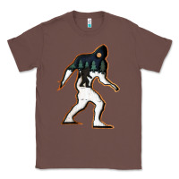 Chestnut bigfoot wood layered christmas Classic Tee - DesigneFamous