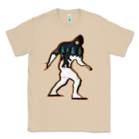 Mushroom bigfoot wood layered christmas Classic Tee - DesigneFamous