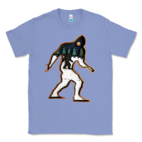 Colony Blue bigfoot wood layered christmas Classic Tee - DesigneFamous