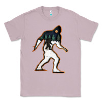 Lilac bigfoot wood layered christmas Classic Tee - DesigneFamous