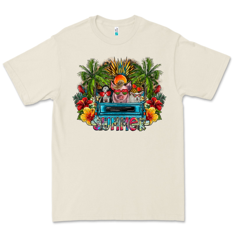 Summer Premium Tee by CowhideDigitalArt | Teevron