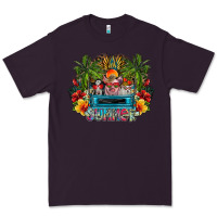 Plum Summer Premium Tee - CowhideDigitalArt