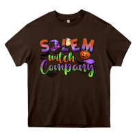 Chocolate Brown salem witch company Heavy Core Tee - BundleAndBundleShop