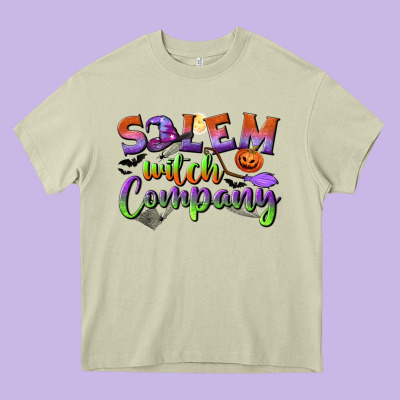 Salem Witch Company Heavy Core Tee Designed By Bundleandbundleshop