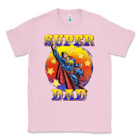 Bubblegum Pink super dad Classic Tee - BarkalooDesign