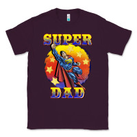 Plum super dad Classic Tee - BarkalooDesign