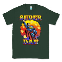 Sports Green super dad Classic Tee - BarkalooDesign