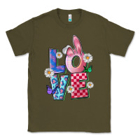 Army Green easter love Classic Tee - FaDigitalArtStudio