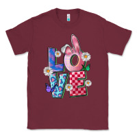 Burgundy easter love Classic Tee - FaDigitalArtStudio