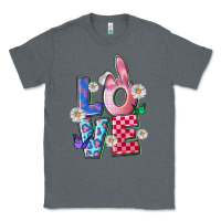 Charcoal Heather easter love Classic Tee - FaDigitalArtStudio