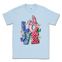 Dusty Blue easter love Classic Tee - FaDigitalArtStudio