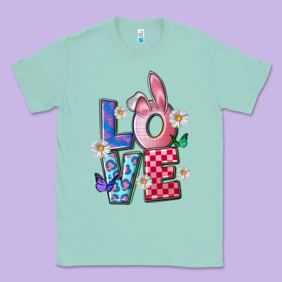 Easter Love Classic Tee Designed By Fadigitalartstudio