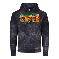 Cloud Black fall teacher Vintage Hoodie - AdoDesignShop