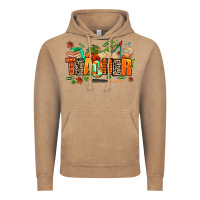 Vintage Coffee fall teacher Vintage Hoodie - AdoDesignShop