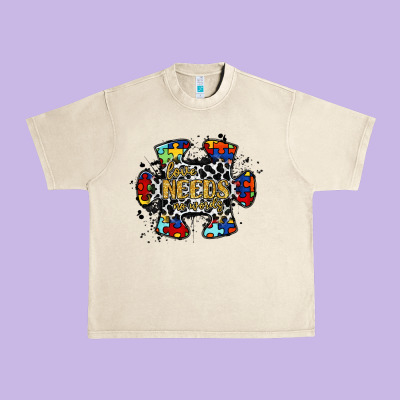 Love Needs No Words 2 Urban Heavy Tee Designed By Racoondesign