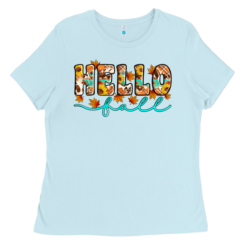Hello Fall Ladies Tee by Artiststas | Teevron