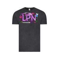 Vintage Black Valentine LPN Vintage Tee - CowhideDigitalArt
