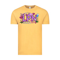 Vintage Mustard Valentine LPN Vintage Tee - CowhideDigitalArt