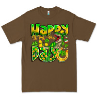 Cacao Happy St Patricks Rex Day Premium Tee - CowhideDigitalArt
