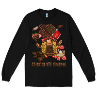 Black chocolate gnome Long Sleeve Tee - BarkalooDesign
